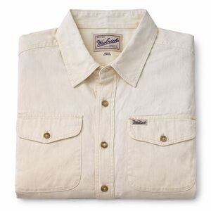 Vintage Woolrich Safari Shirt – Men’s XL – 100% Cotton – Excellent Condition